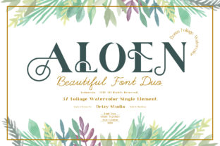 Aloen Duo: A Premium Display Font for Small Business Branding
