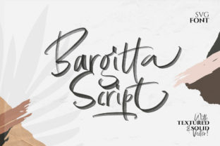 Bargitta Script: A Playful Handwritten Display Font for Small Business Branding