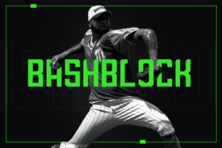 BashBlock Display Font for Bold, Modern Branding