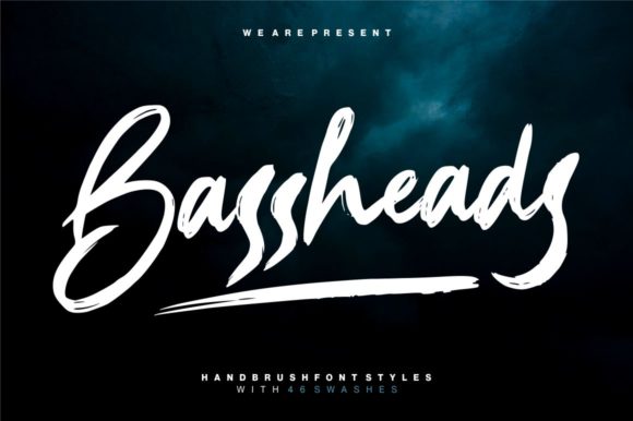 Bassheads Display Font for Bold Campaign Headlines