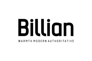 Billian Display Font for Timeless Digital Branding