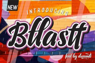 Bllastt: A Distinctive Display Font for Bold Design Ideas