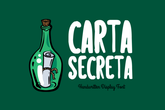 Carta Secreta: A Playful Display Font for Memorable Branding