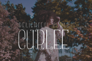 Curlee: A Thin, Jungle-Inspired Display Font for Editorial Design