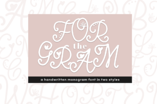 For the Gram: A Display Font That Feels Like a Thoughtful Pause