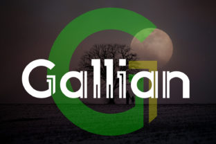 Gallian: A Stylish Modern Display Font for Digital Branding