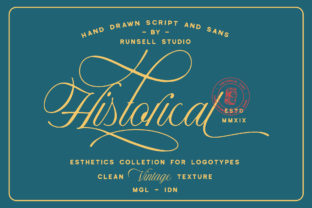 Historical Duo: A Display Font for Elegant Campaign Headlines