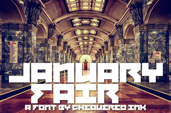January Fair Display Font for Logos and Posters