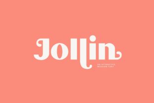 Jollin Display Font for Polished Brand Visuals