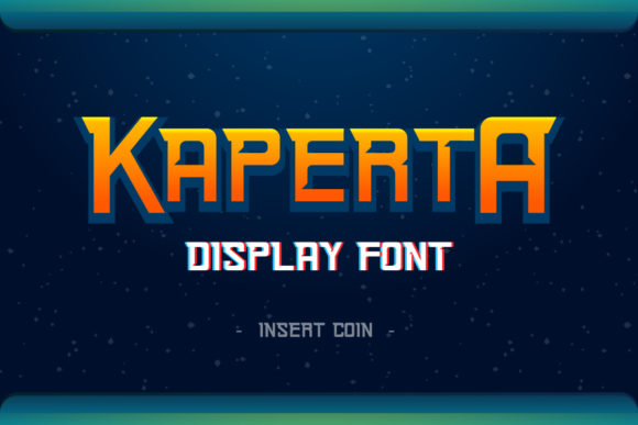 Kaperta Display Font for Handmade Makers