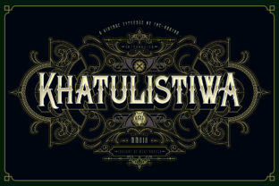 Khatulistiwa: A Retro Display Font for Standout Campaign Visuals