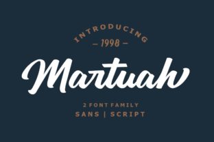 Martuah Duo: A Bold & Authentic Display Font for Modern Web Design