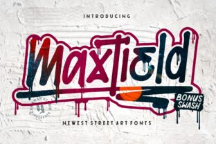 Maxtield: A Bold Graffiti-Inspired Display Font for Makers