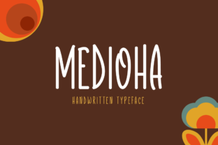 Medioha: A Fresh Handwritten Display Font for Designers