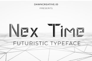 Nex Time: A Simple Modern Display Font with Elegant Feel