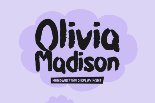 Olivia Madison Display Font for Handmade Creatives