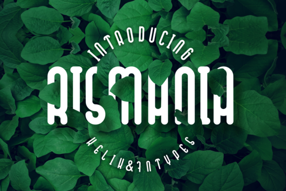 Rismania Display Font for Elegant Handmade Branding