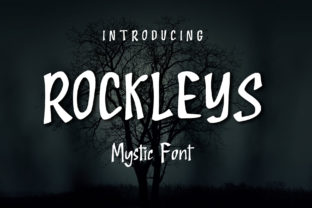 Rockleys Display Font for Bold, Contemporary Branding