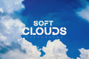 Soft Clouds Display Font for Light, Playful Web Typography
