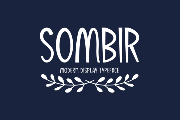 Sombir Display Font for Modern Digital Branding
