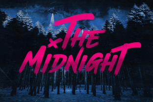 The Midnight Display Font for 80s-Inspired Horror Branding