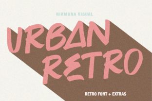Urban Retro Font for Bold, Nostalgic Web Design