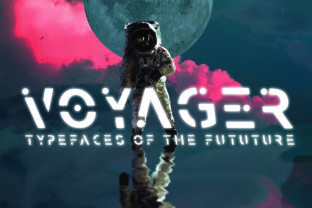 Voyager Font for Sci-Fi Design Projects